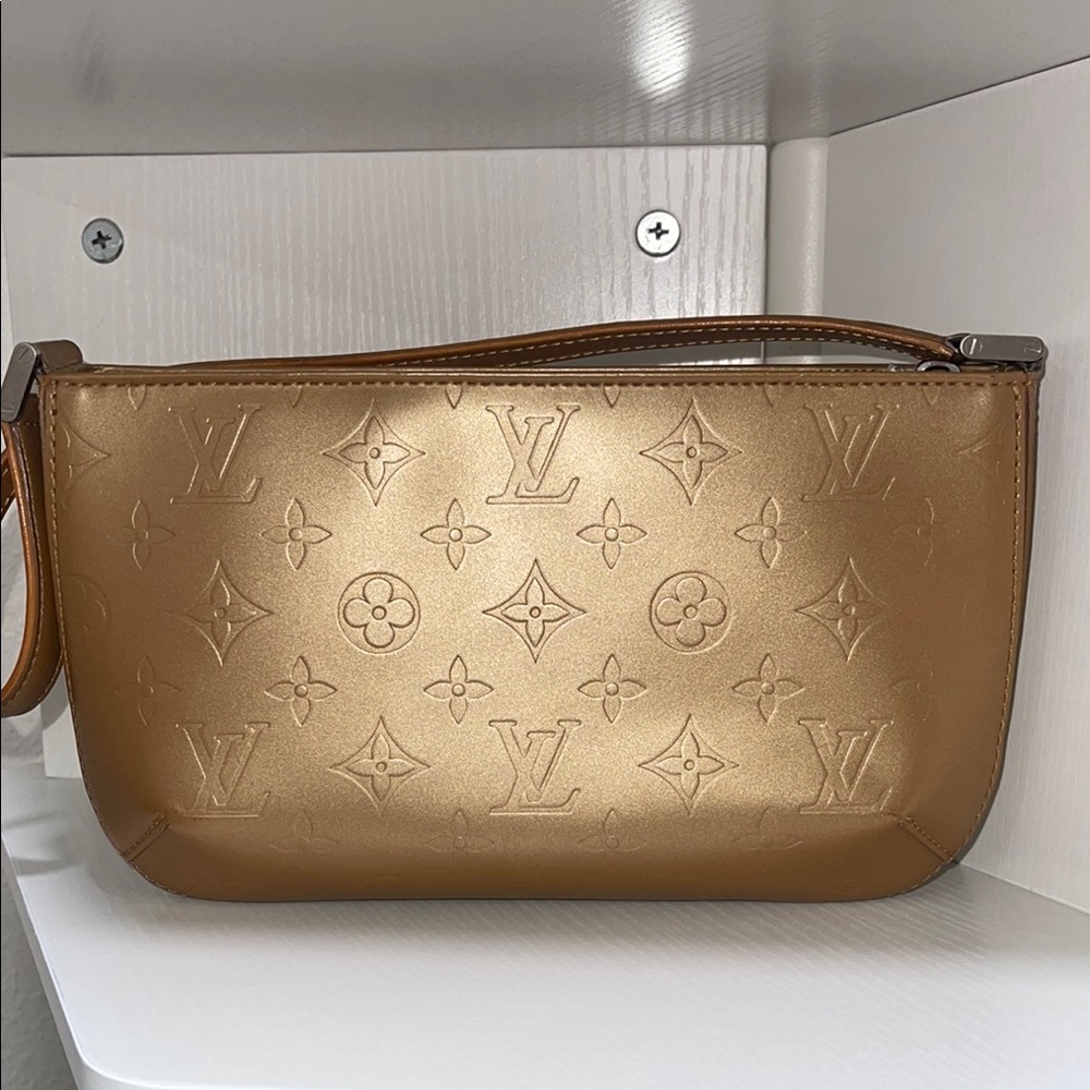 Louis Vuitton Gold Monogram Purse